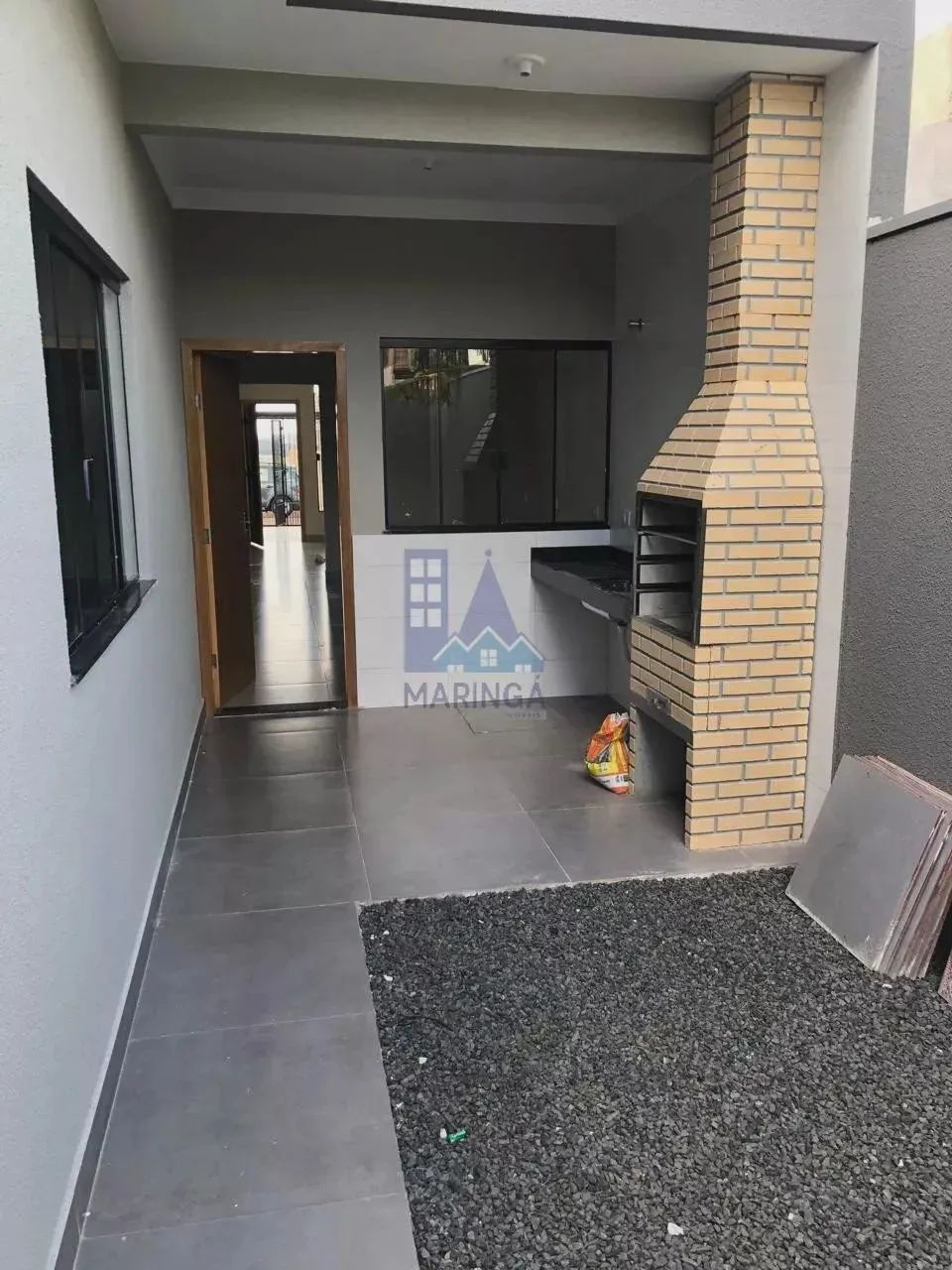 Casa NOVA a venda com 3 quartos sendo 1 suíte, e suíte em Sarandi PR, Jardim Rio de Janeir - Foto 2