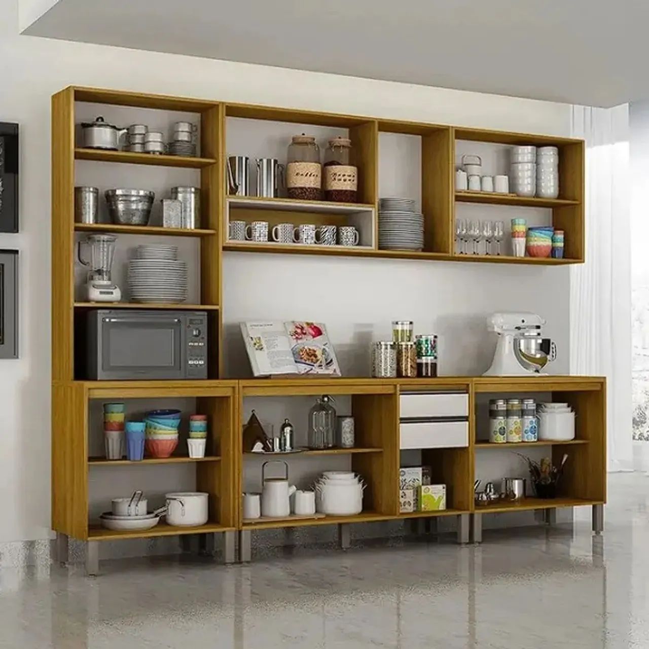 Cozinha Eduarda Completa 5pçs - Entrega Rápida  - Foto 2