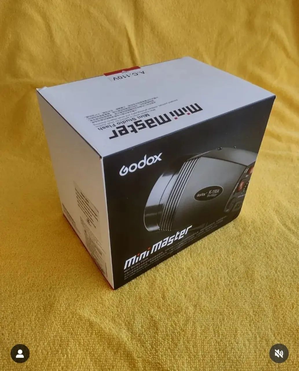 Mini Studio Flash Godox MiniMaster K-150A