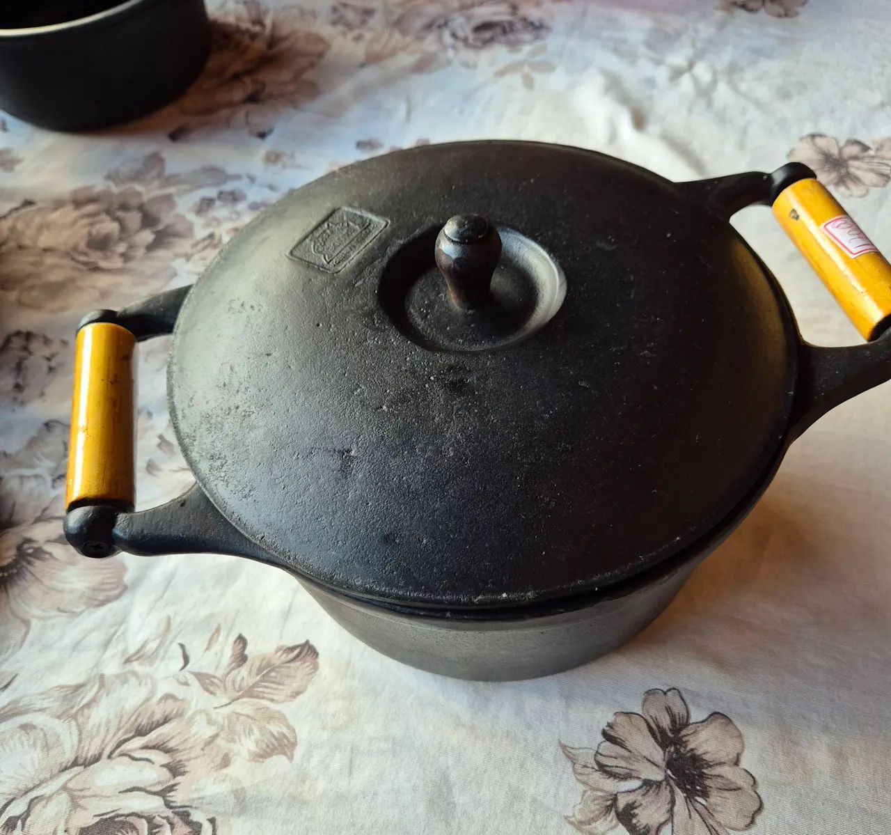 Panela de Ferro Fundido Antiga  - Foto 2