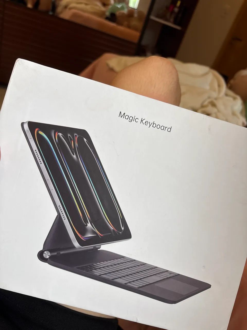 Capa com teclado para iPad 