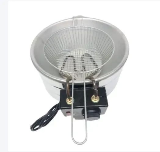 Fritadeira Tacho 5 L Equipe Inox 220V - Foto 5