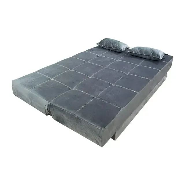 Sofá Cama Max Grafite Entrega Grátis - Foto 4