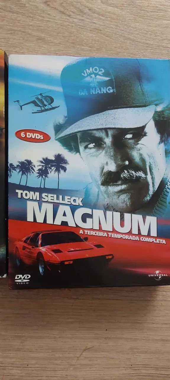 Coleção DVDs Magnum, Tom Selleck - Foto 3