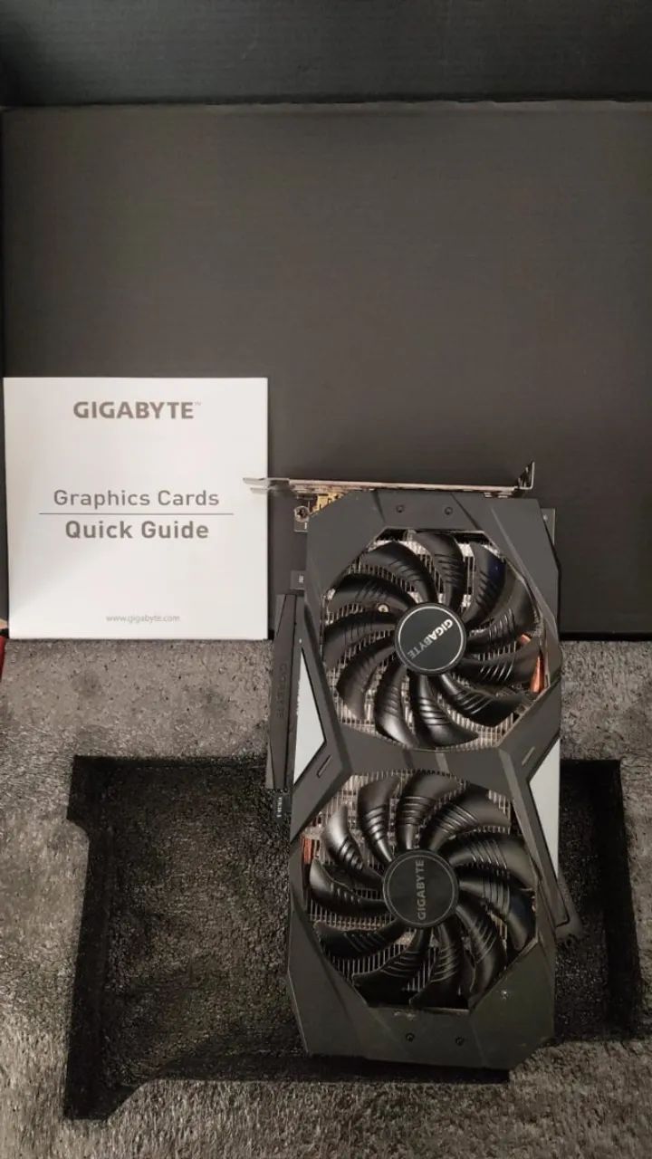 Placa de Vídeo RTX 2060 D6 Gigabyte NVIDIA GeForce, 6GB GDDR6