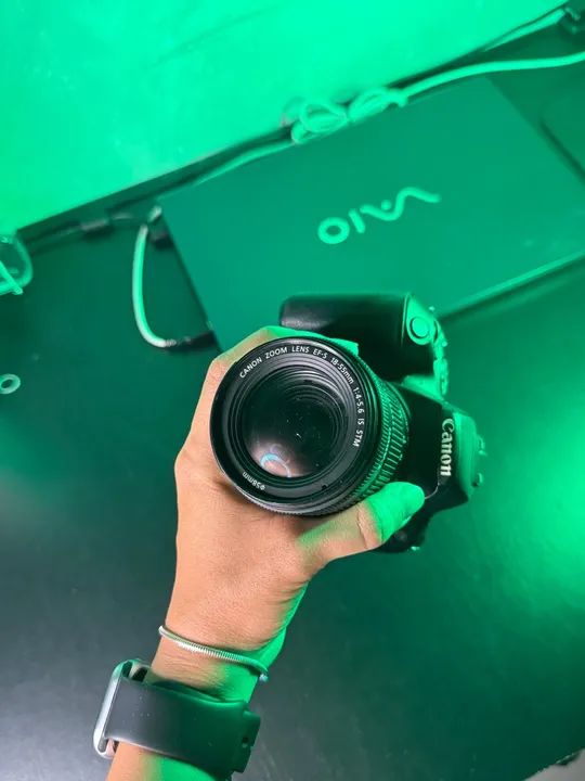 Câmera Canon SL2 DSLR - Ótimo estado! - Foto 3
