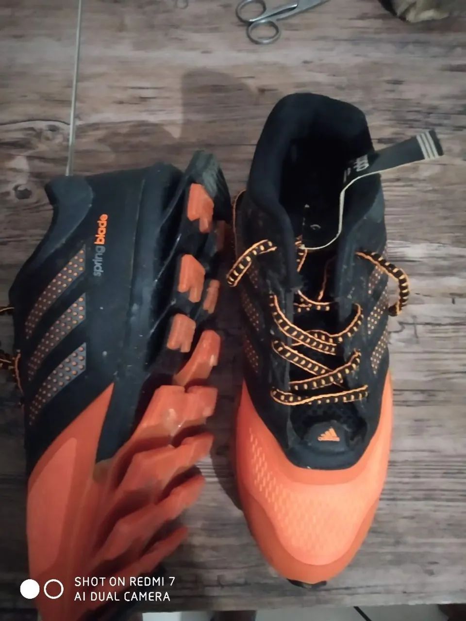 adidas springblade drive 2.0 preto e laranja