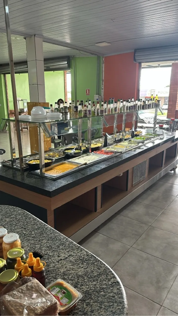Bancada de Buffet Completa para Restaurante