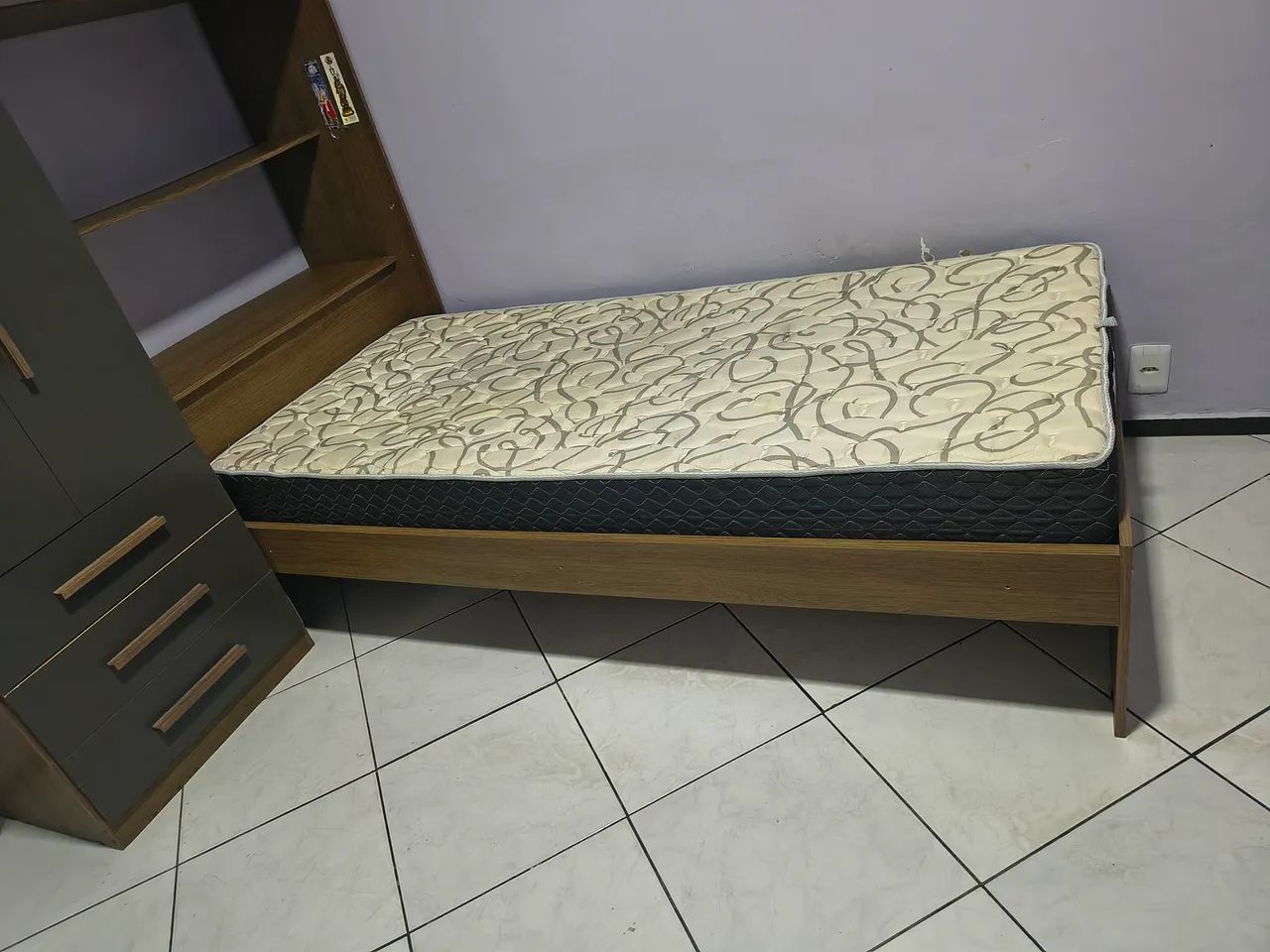 Guarda roupa com cama embutido  - Foto 4