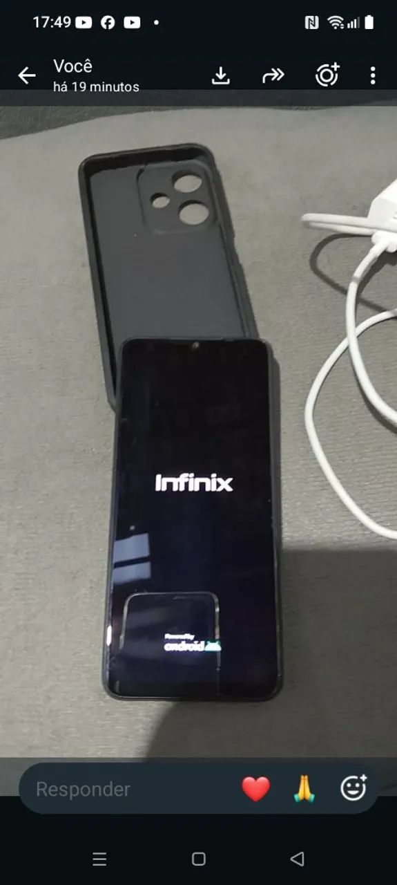 Celular infinix em ótimo estado - Foto 3