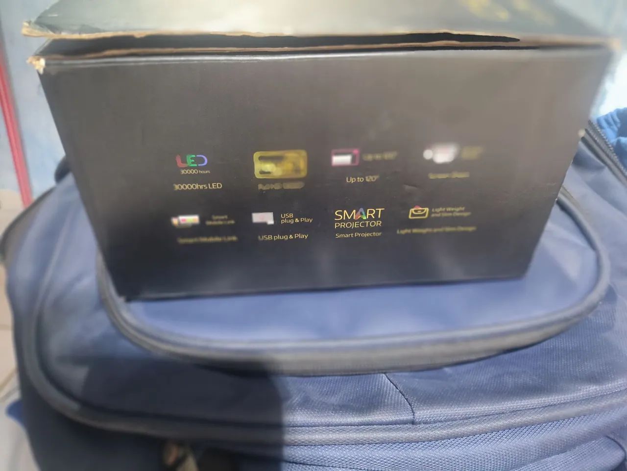 Projetor GP 80 com hdmi  - Foto 5