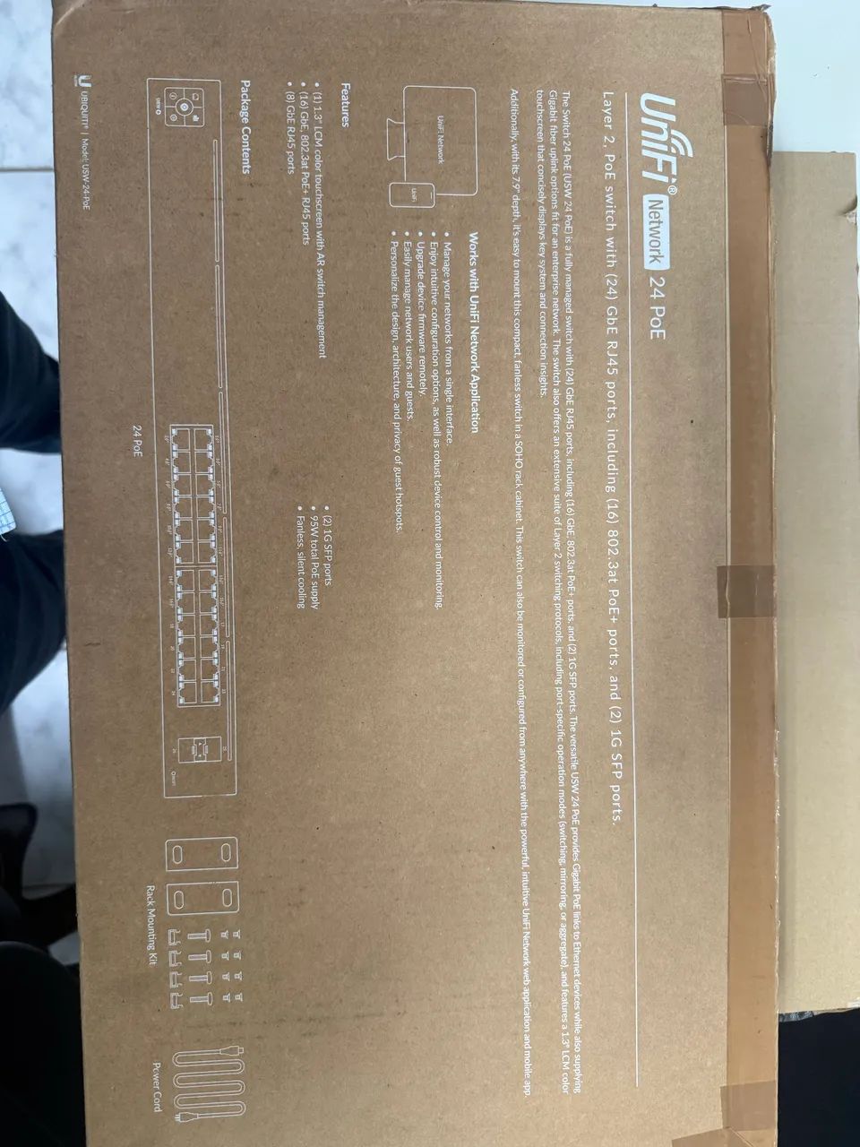 Switch Ubiquiti USW 24 PoE  - Foto 2