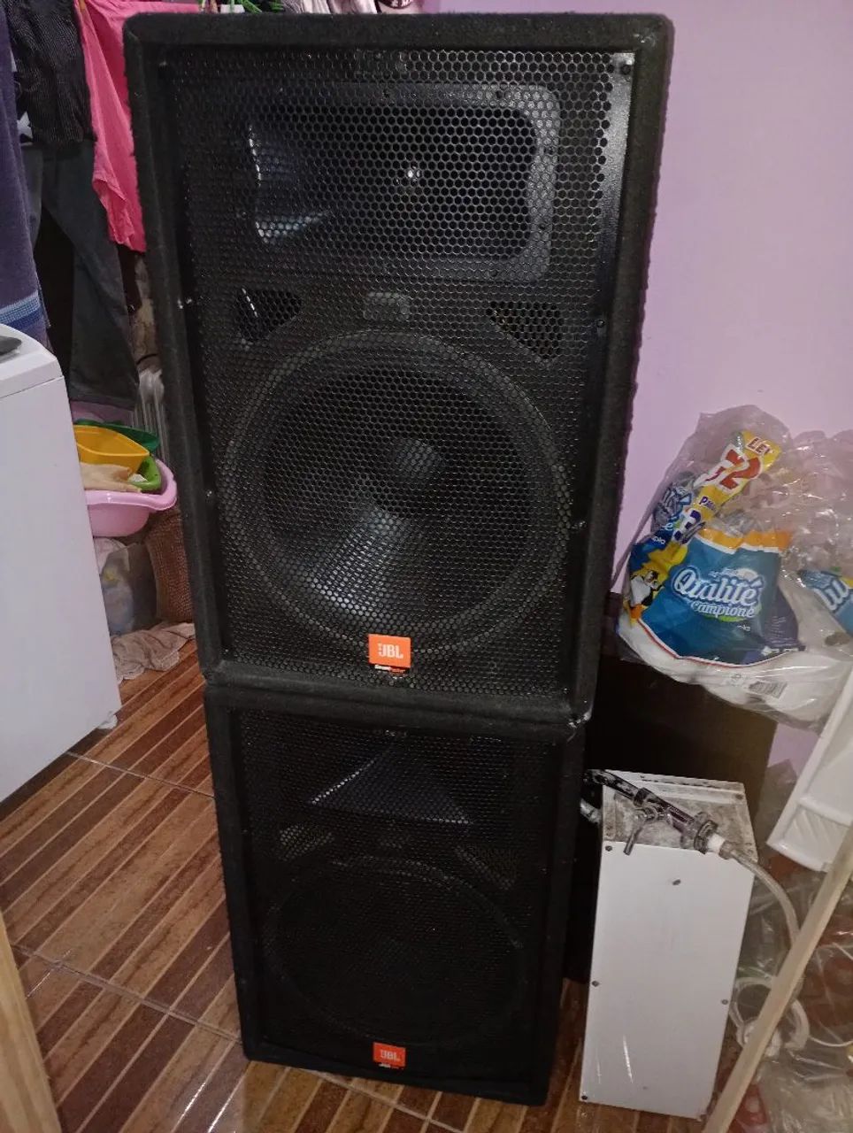 マ*オ様 JBL JBX-100 Speaker 2個セット Duas Caixas de som JBL JRX-100 - Equipamentos e Acessórios de Som