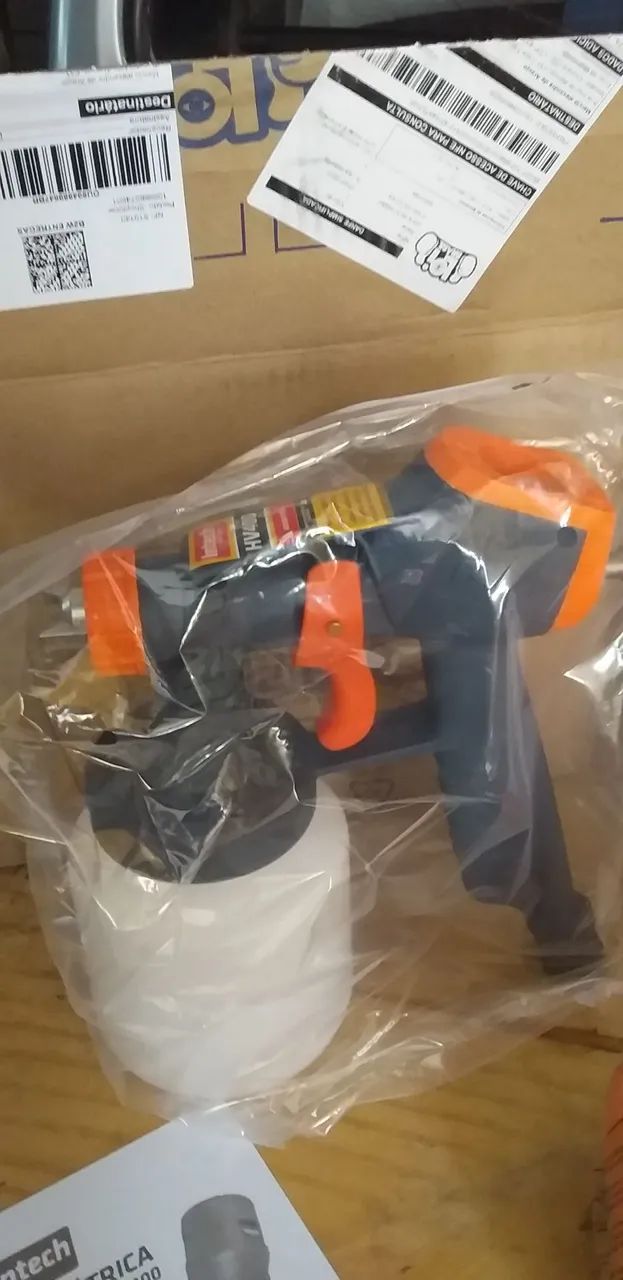 Pistola elétrica 400w pintura e pulverização nova  - Foto 3