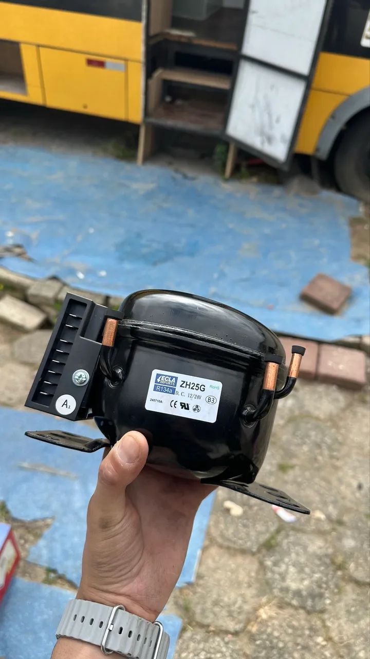 MOTOR COMPRESSOR BIVOLT 12v/24v ZH25G - Foto 2