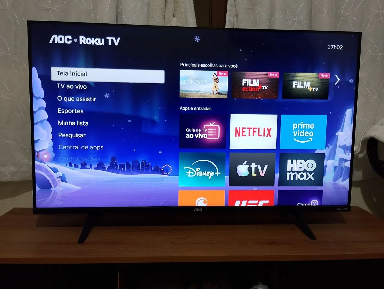 Tv smart Roku 40 polegadas 