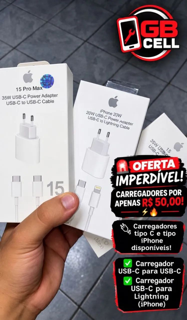 Carregador para celular 