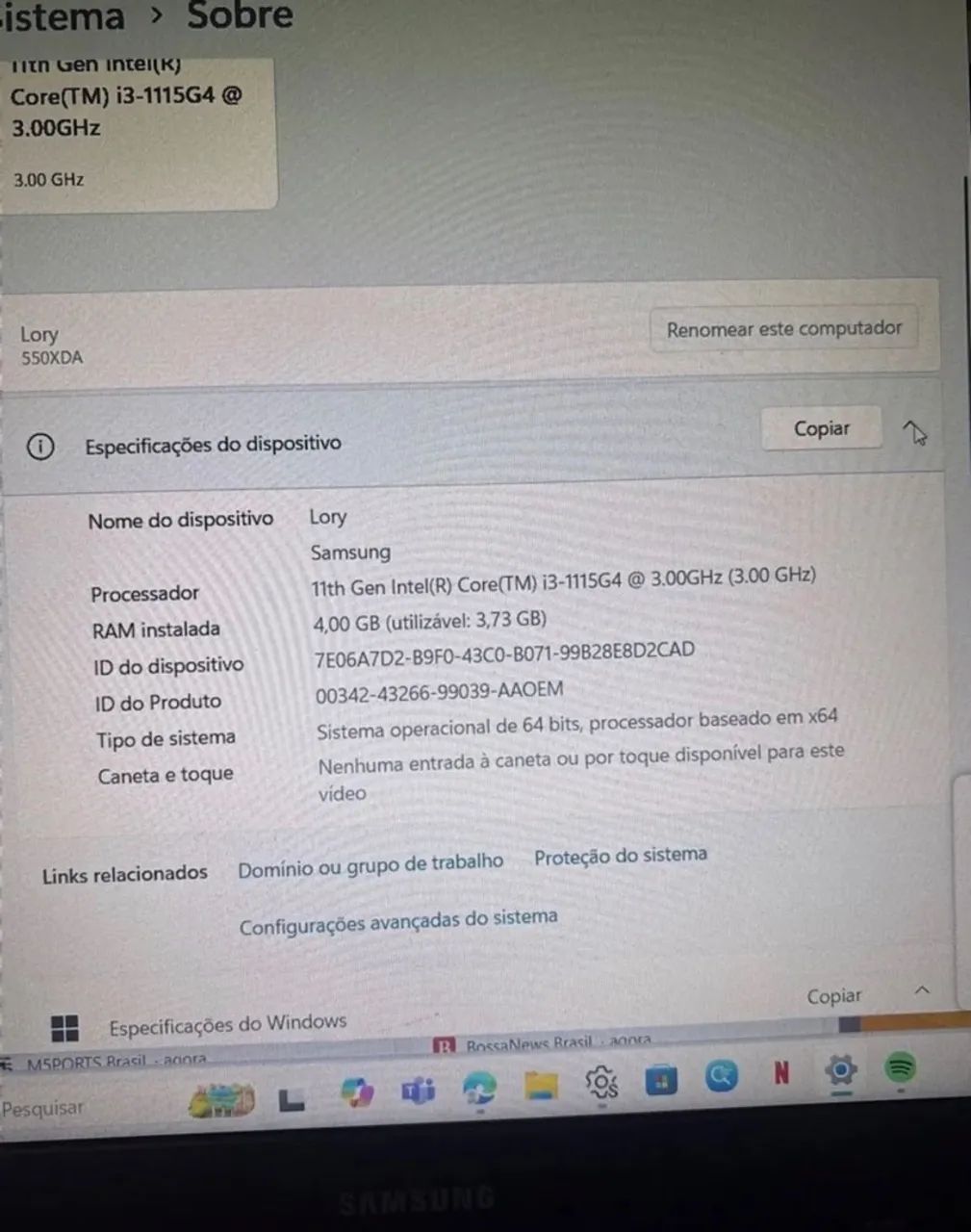 Notebook Samsung Book  - Foto 5