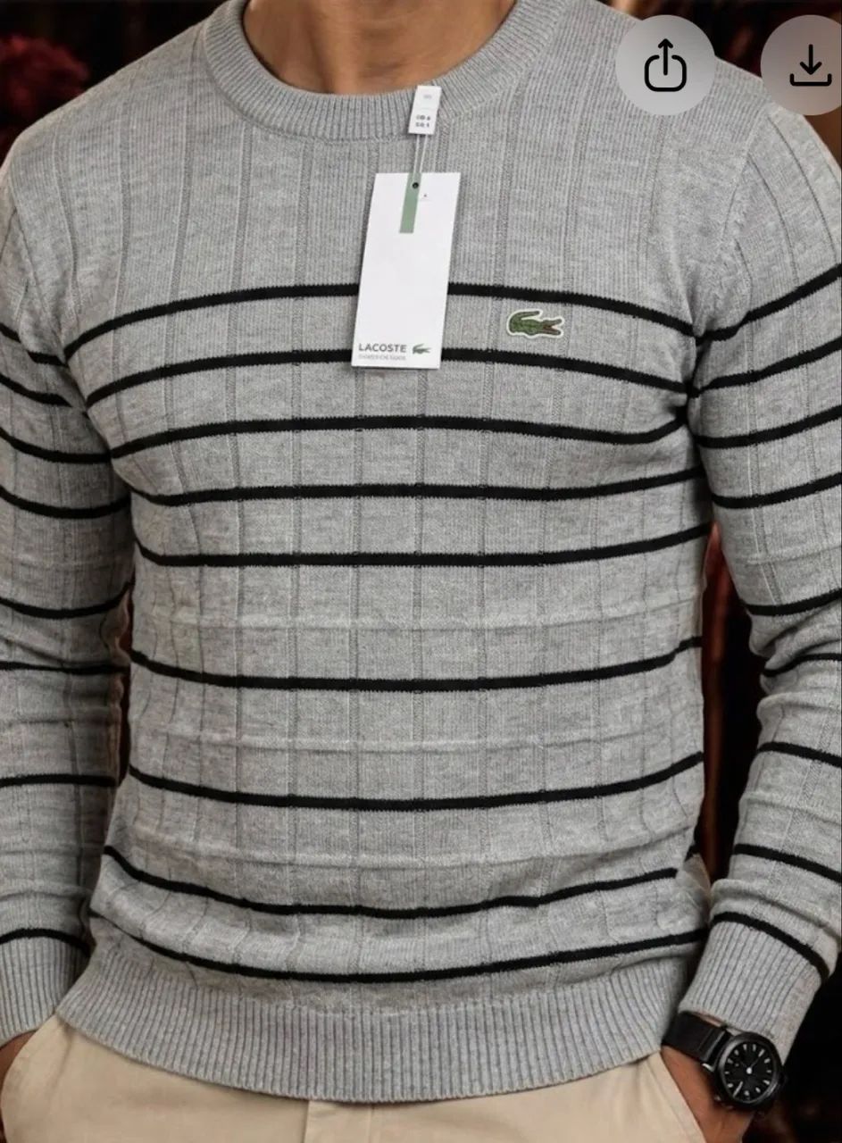 Suéter masculino novo - Foto 5