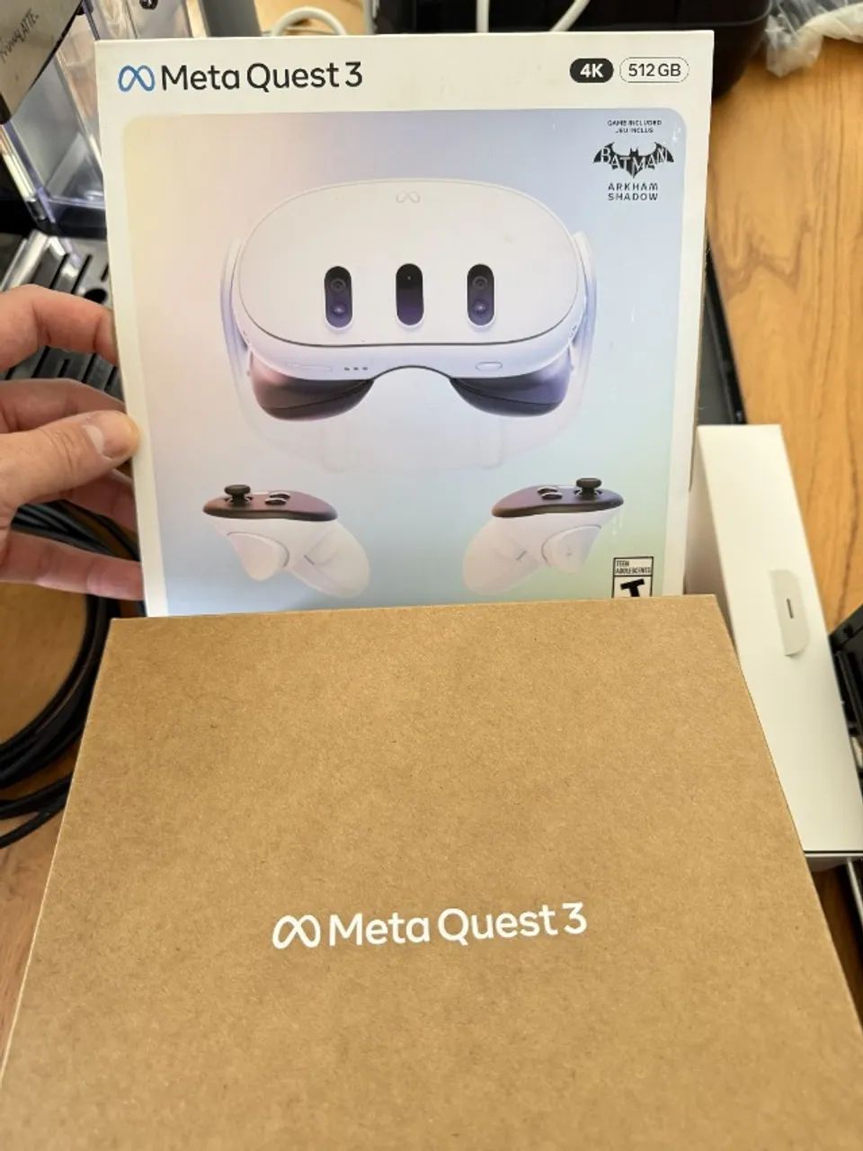 Meta Quest 3 4K 512GB - Peças e Acessórios de Vídeo Game