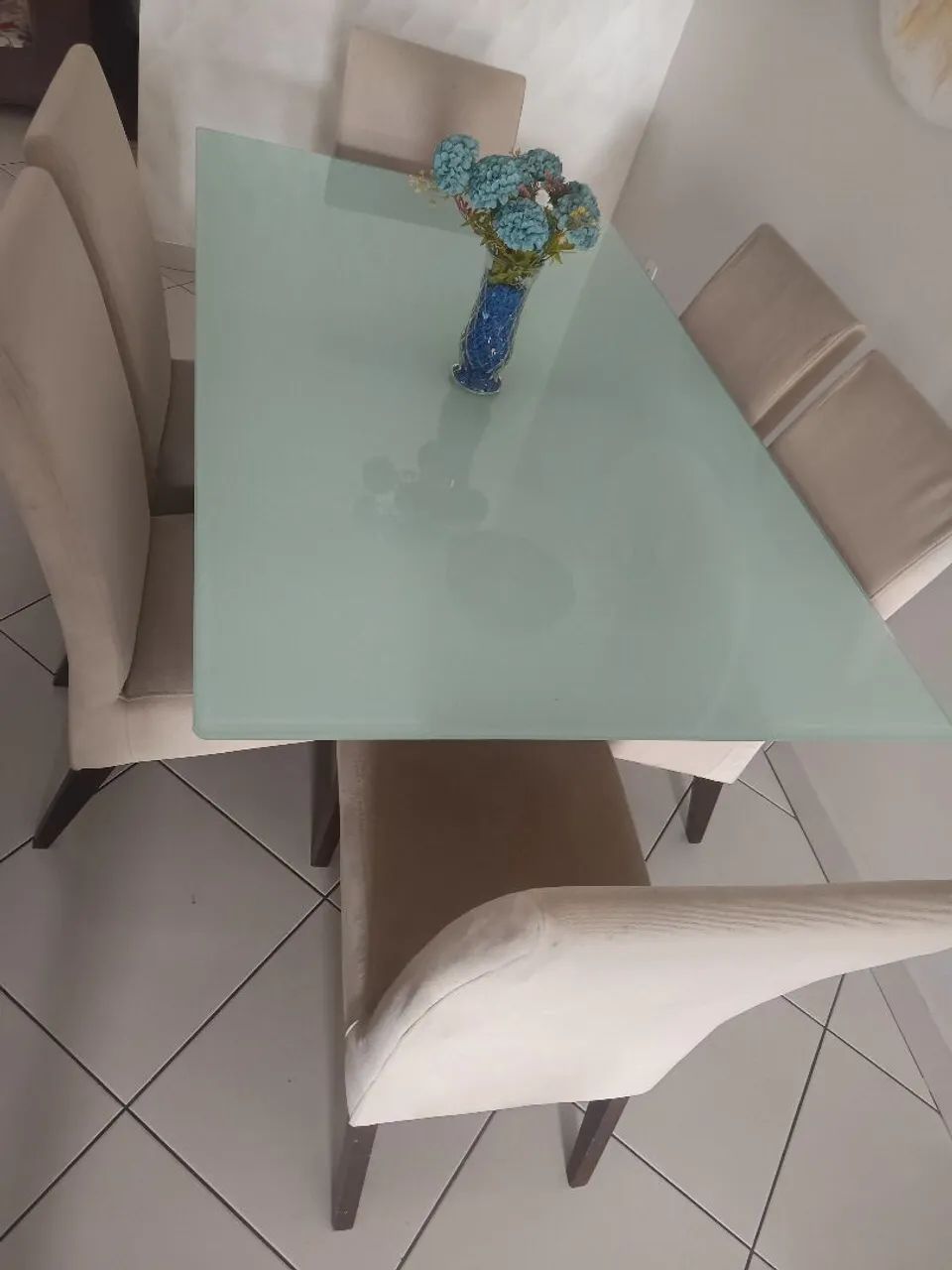 Lindo jogo de mesa 6 lugares - Foto 4