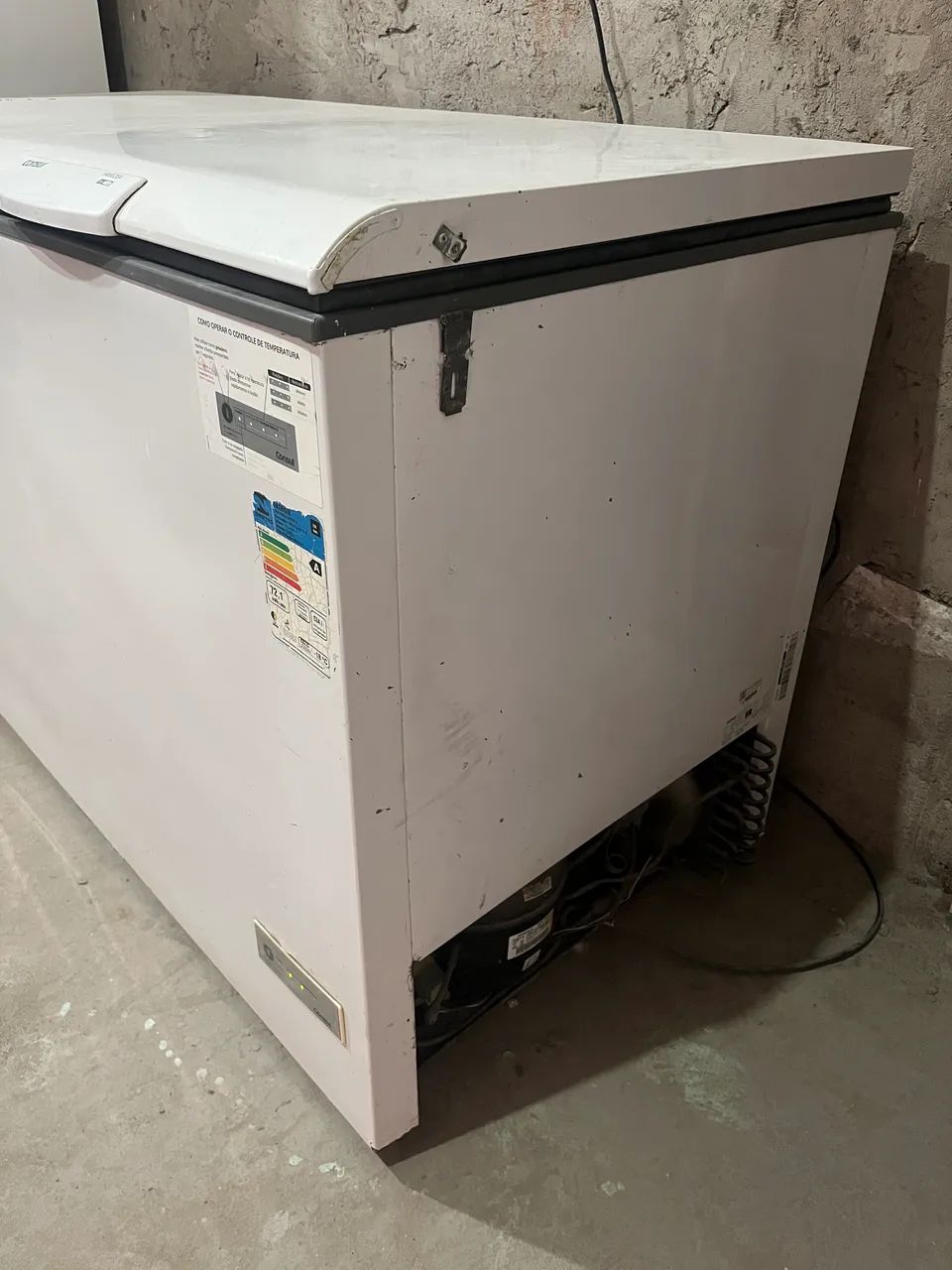 FREEZER À VENDA- FUNCIONANDO PERFEITAMENTE  - Foto 2