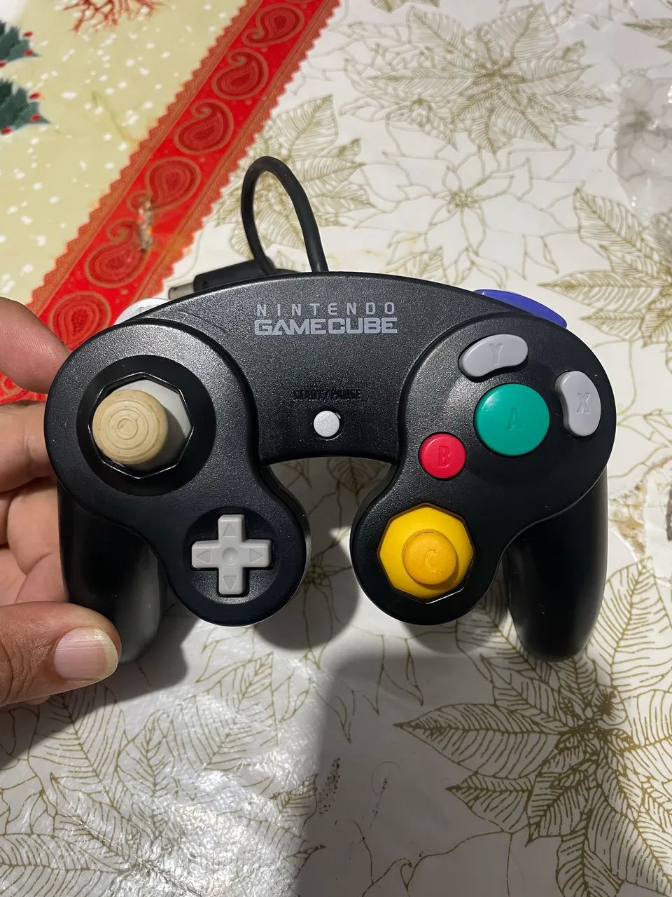 Controle original game cube preto - Foto 3