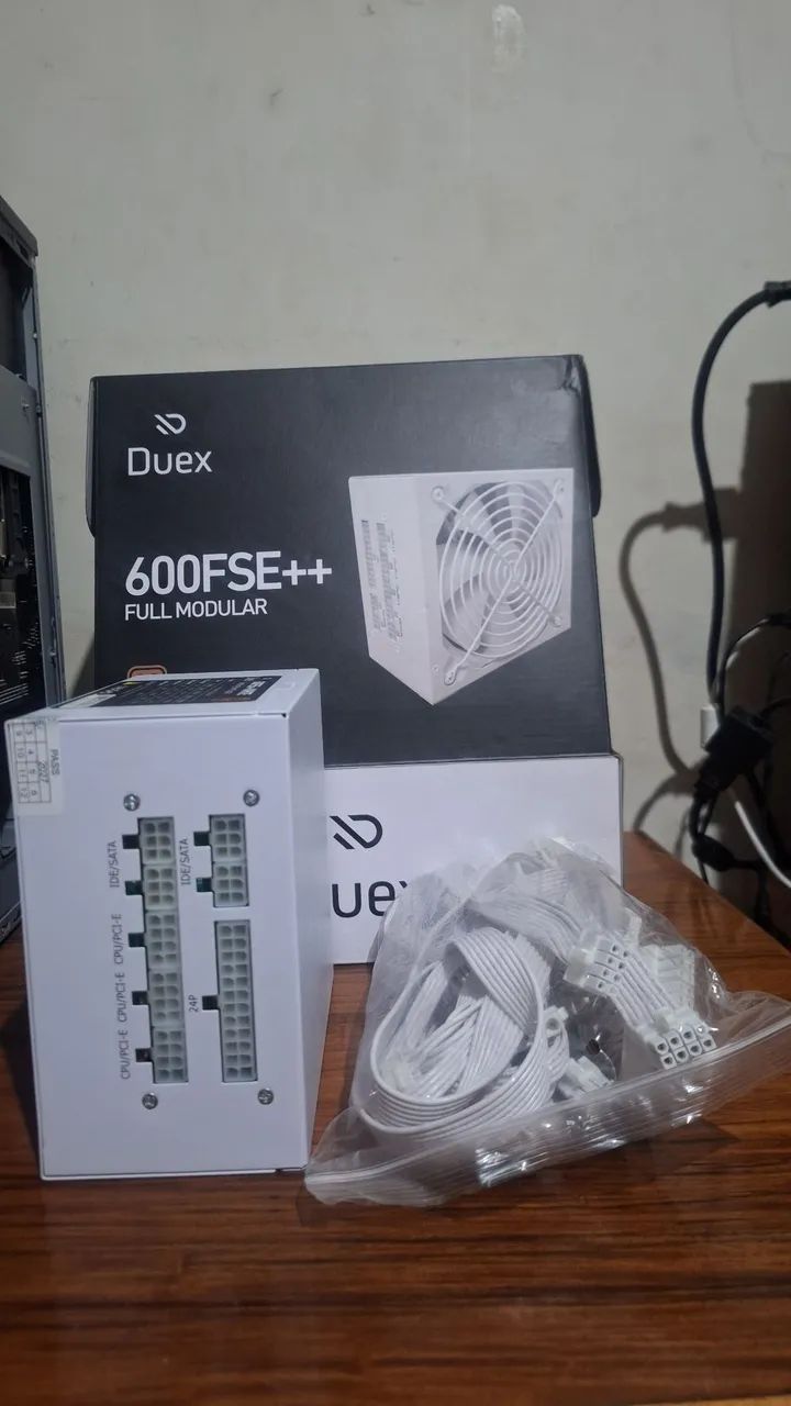 Fonte Duex 600W 80 Plus Modular - Foto 2