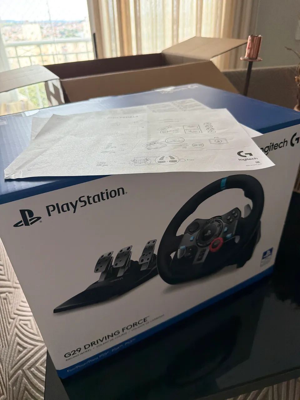 Kit Volante & Pedais Logitech G29 (PS4, PS5, PC) - Foto 2