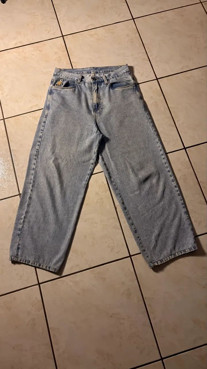Calça baggy guth pants azul - Tamanho 42