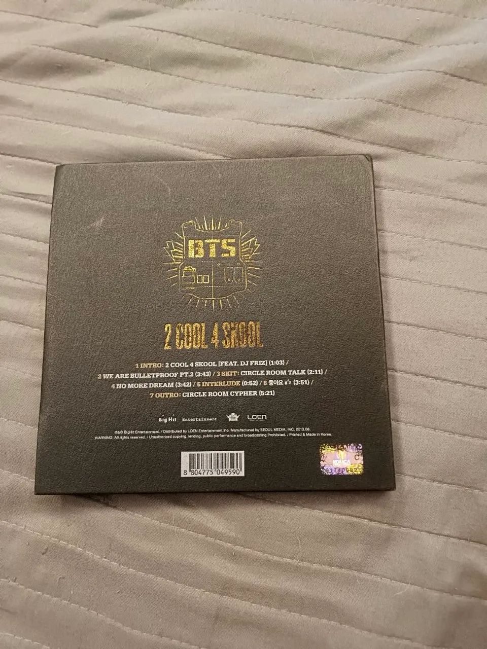 ÁLBUM BTS 2 COOL 4 SKOOL - Foto 2