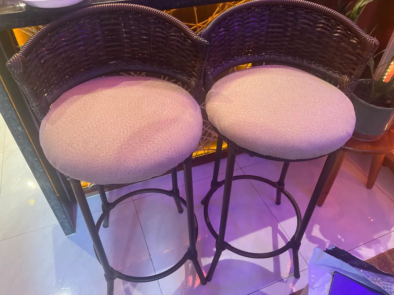 CONJUNTO DE BISTRO EM VIME