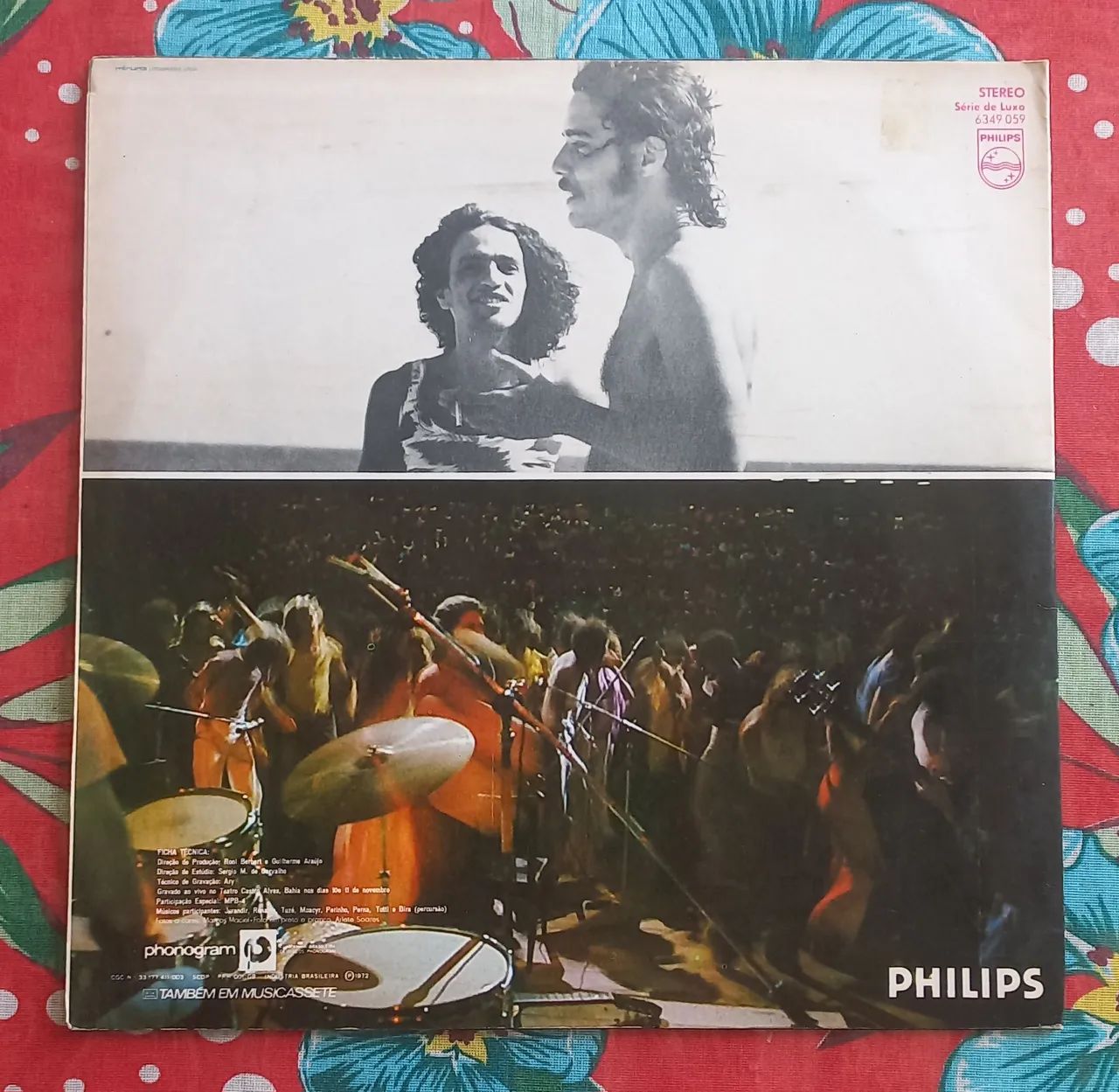 VENDO LP DISCO VINIL CAETANO e CHICO 1972 - Foto 2