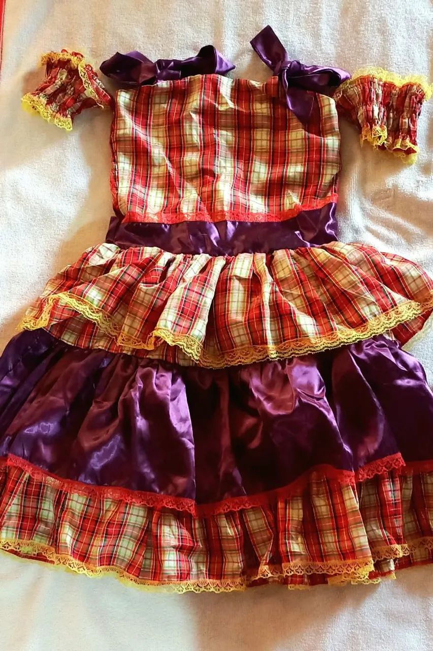 Vestido Junino infantil - Foto 3