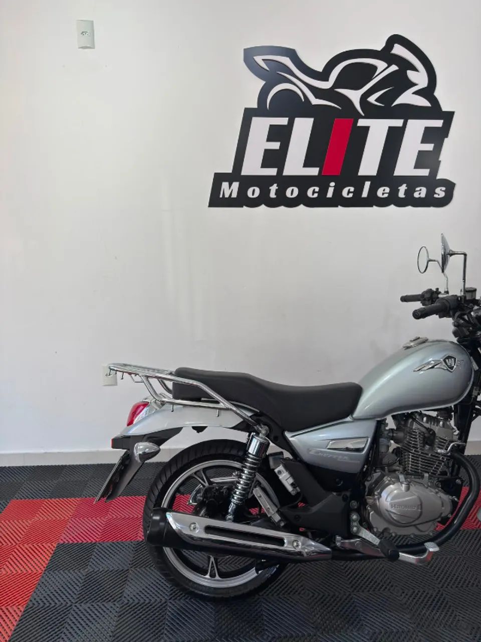 Haojue Chopper RC 2020 Cinza  - Foto 2