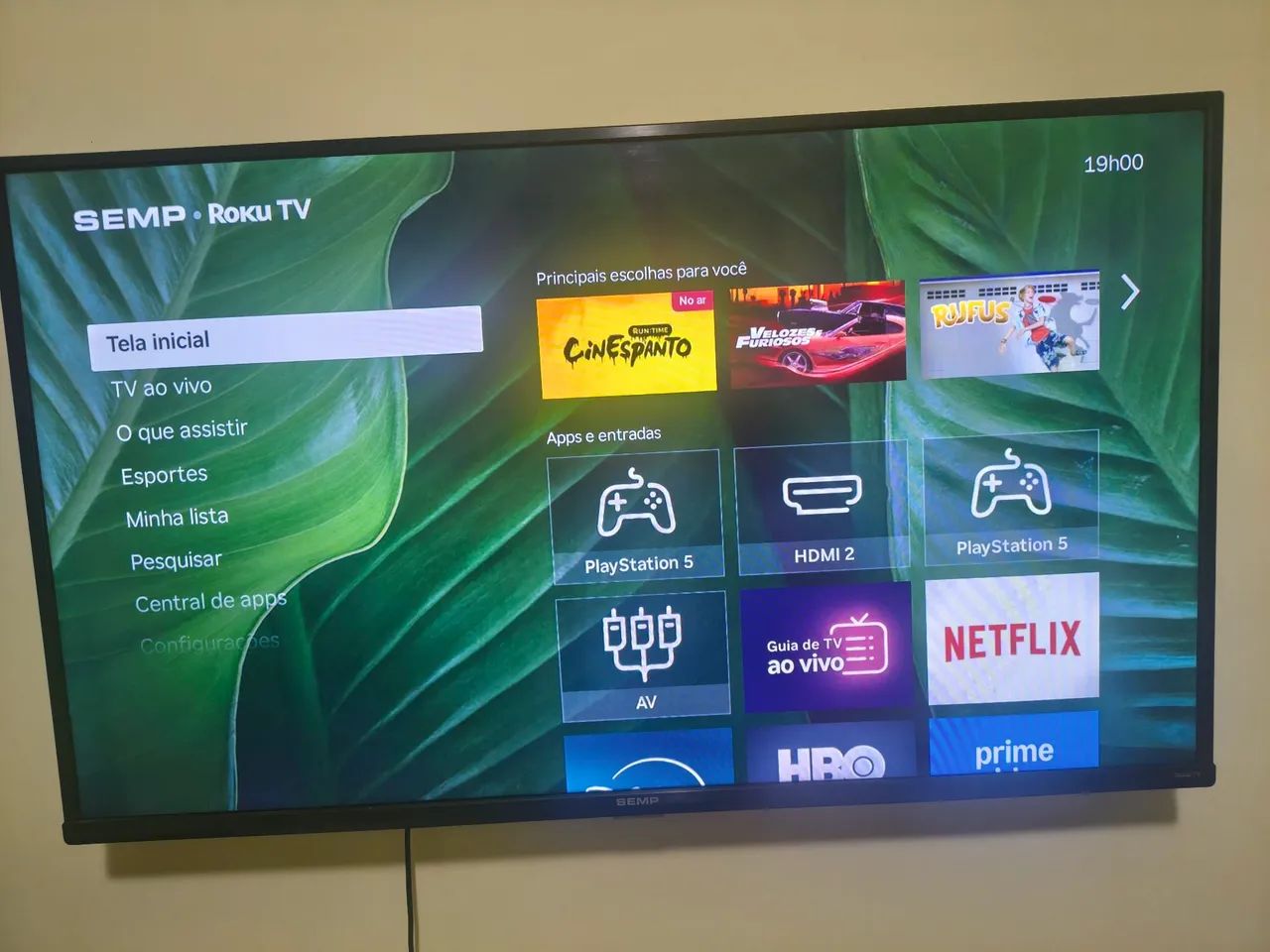 Televisão 43 polegadas roku - Foto 2