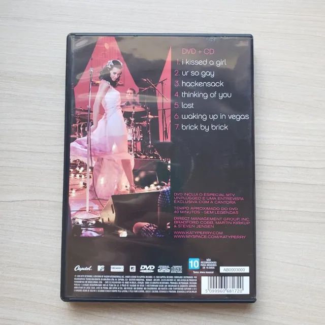 DVD Katy Perry MTV Unplugged - Foto 2