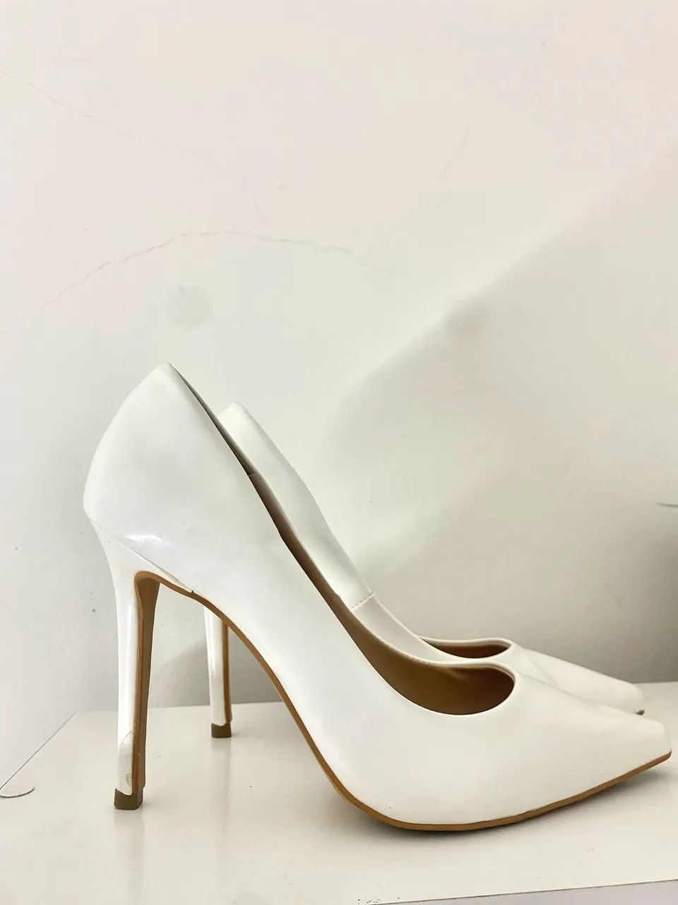 Scarpin branco 