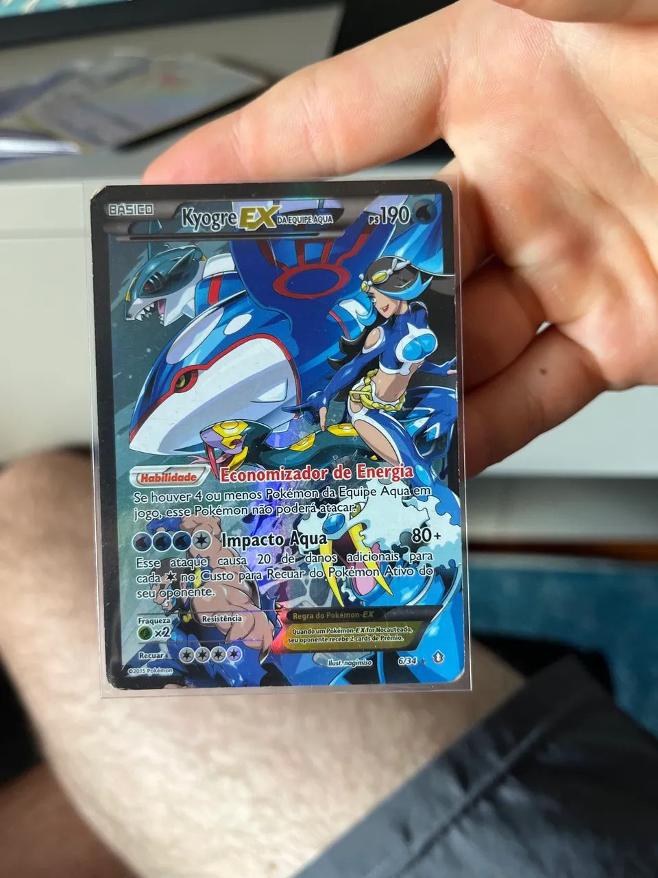 KyogreEX da equipe aqua