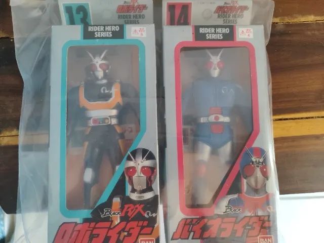 Coleção Masked Rider Black RX Bandai 1992 - Foto 3