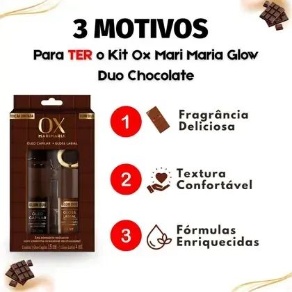 GLOSS LABIAL & OLEO CAPILAR OX - Foto 2
