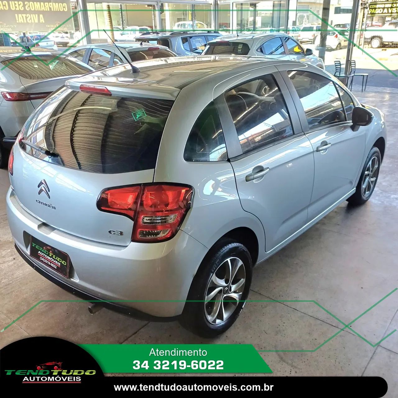 Citroen C3 Tendance Pure Tech 1.2 Flex 12V Mec. 2017 - Foto 3