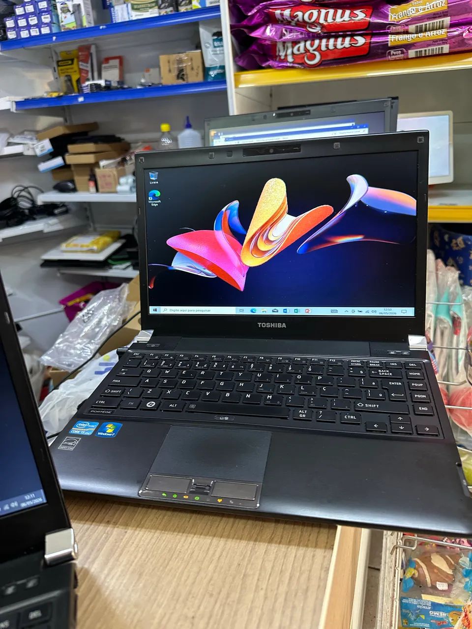 Notebook Toshiba core i5 3ª geração 120 ssd 4 gb ram - Foto 2
