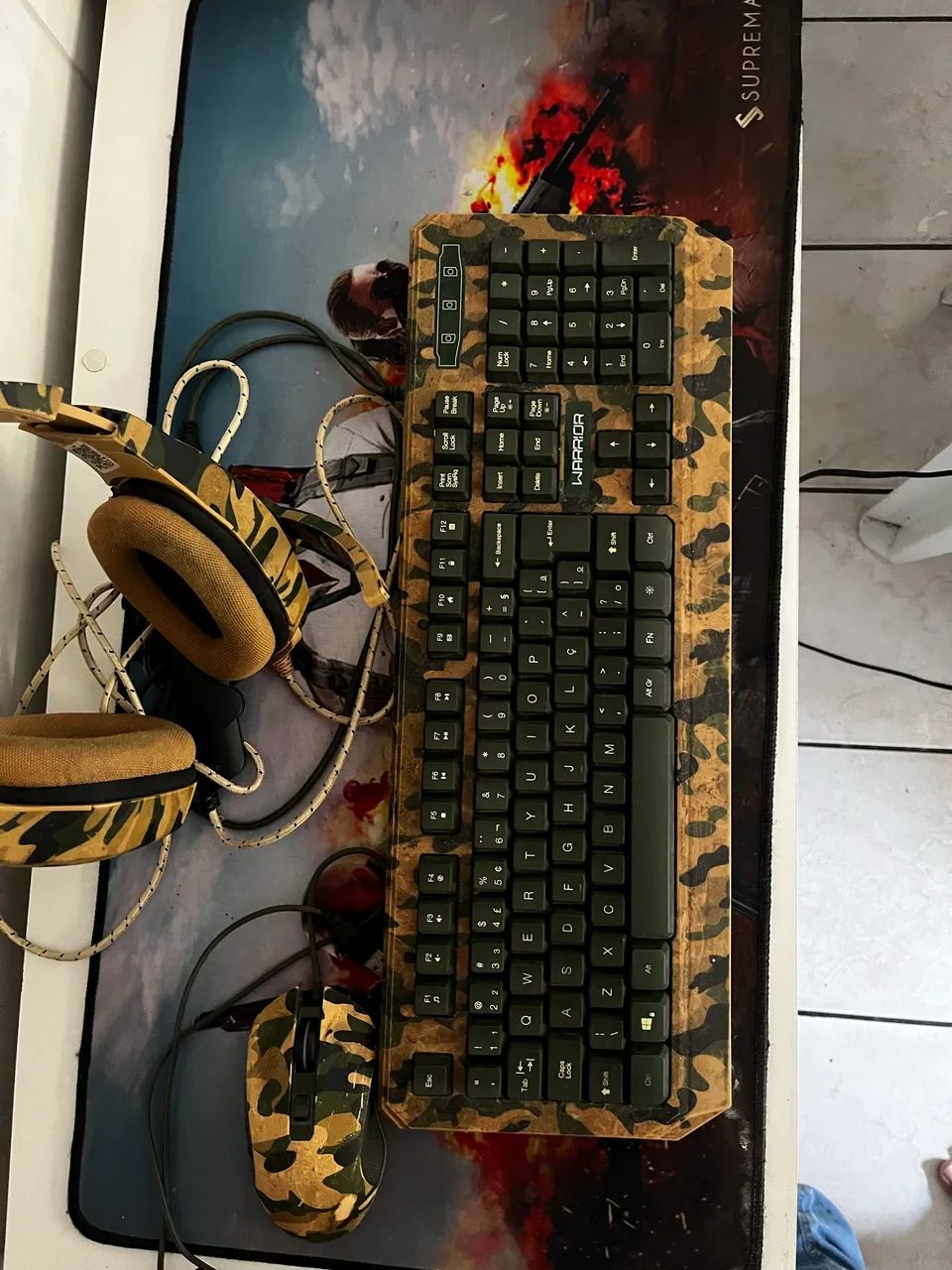 Teclado, mouse, fone e mouse pad  - Foto 2
