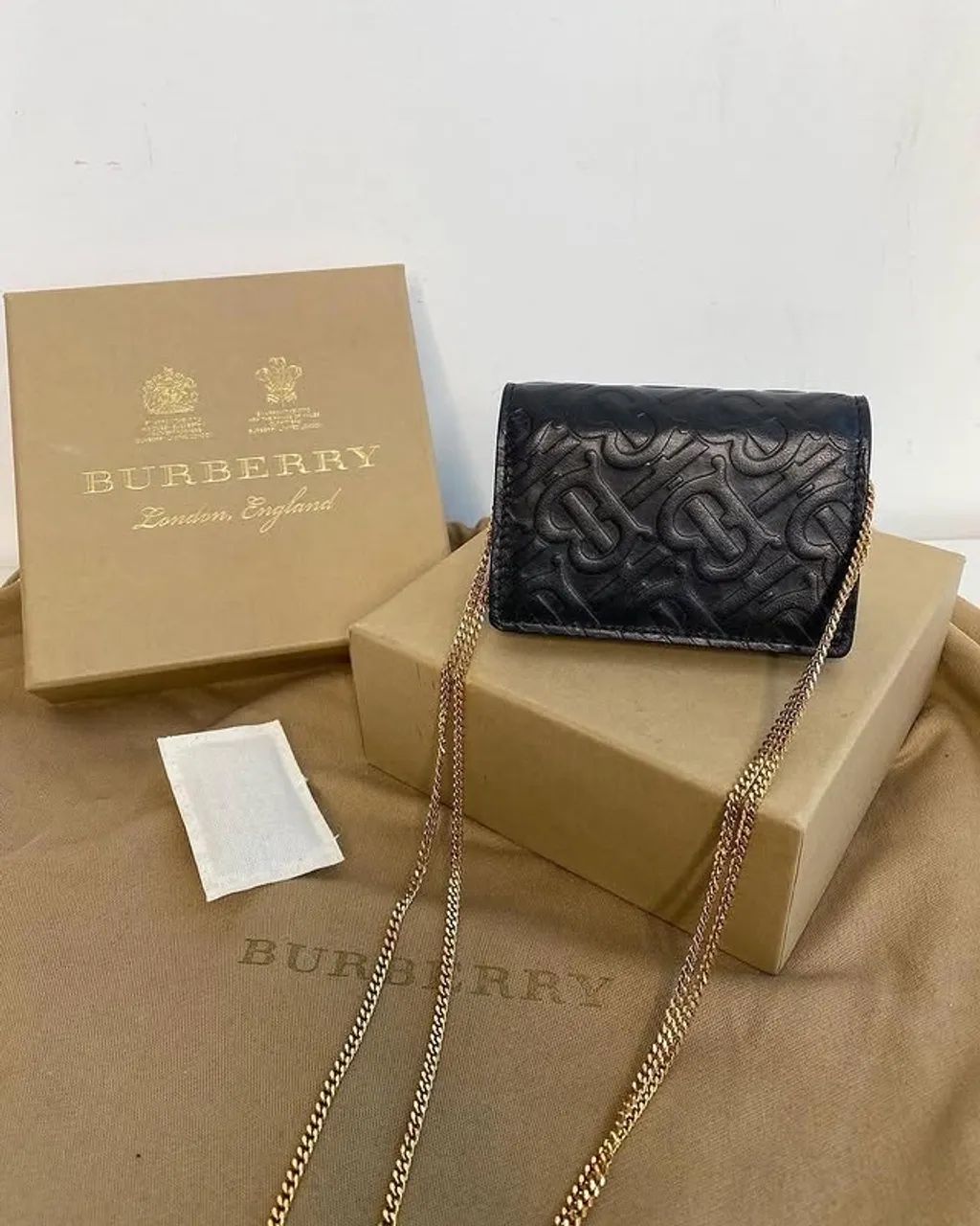 Burberry 8011333  Card Holder - Black  Peça exclusiva. - Foto 3