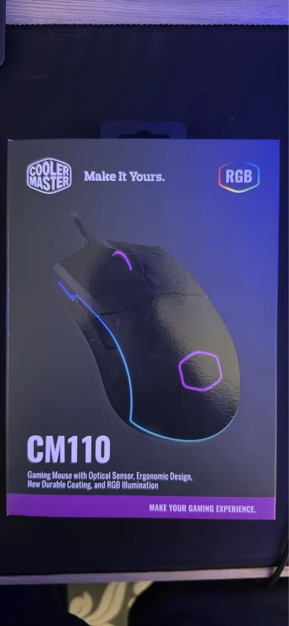 Mouse Gamer Cooler Master RGB 6 Botões  - Foto 2