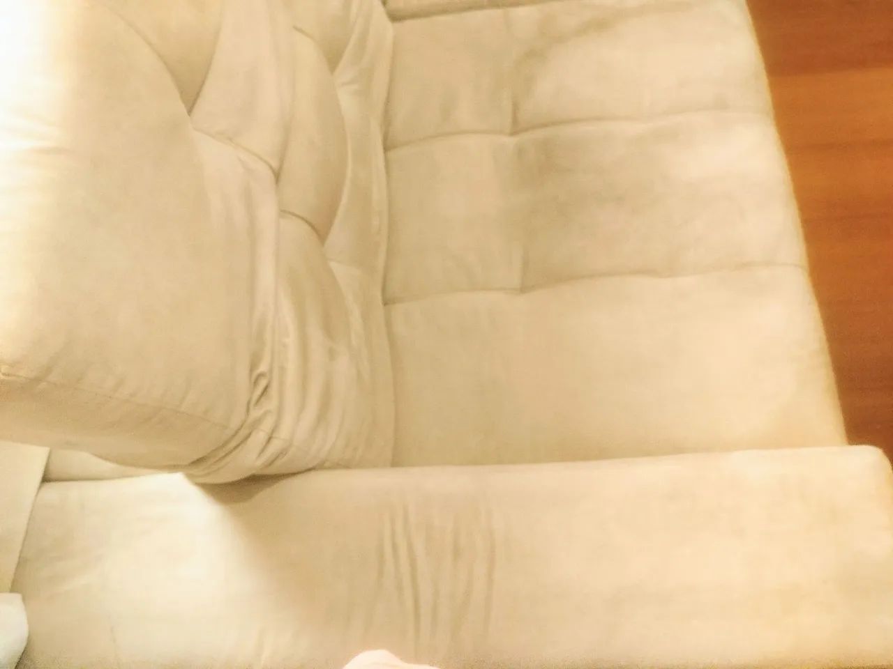 SOFÁ em Suede, reclinável, ótimo estado! - Foto 5