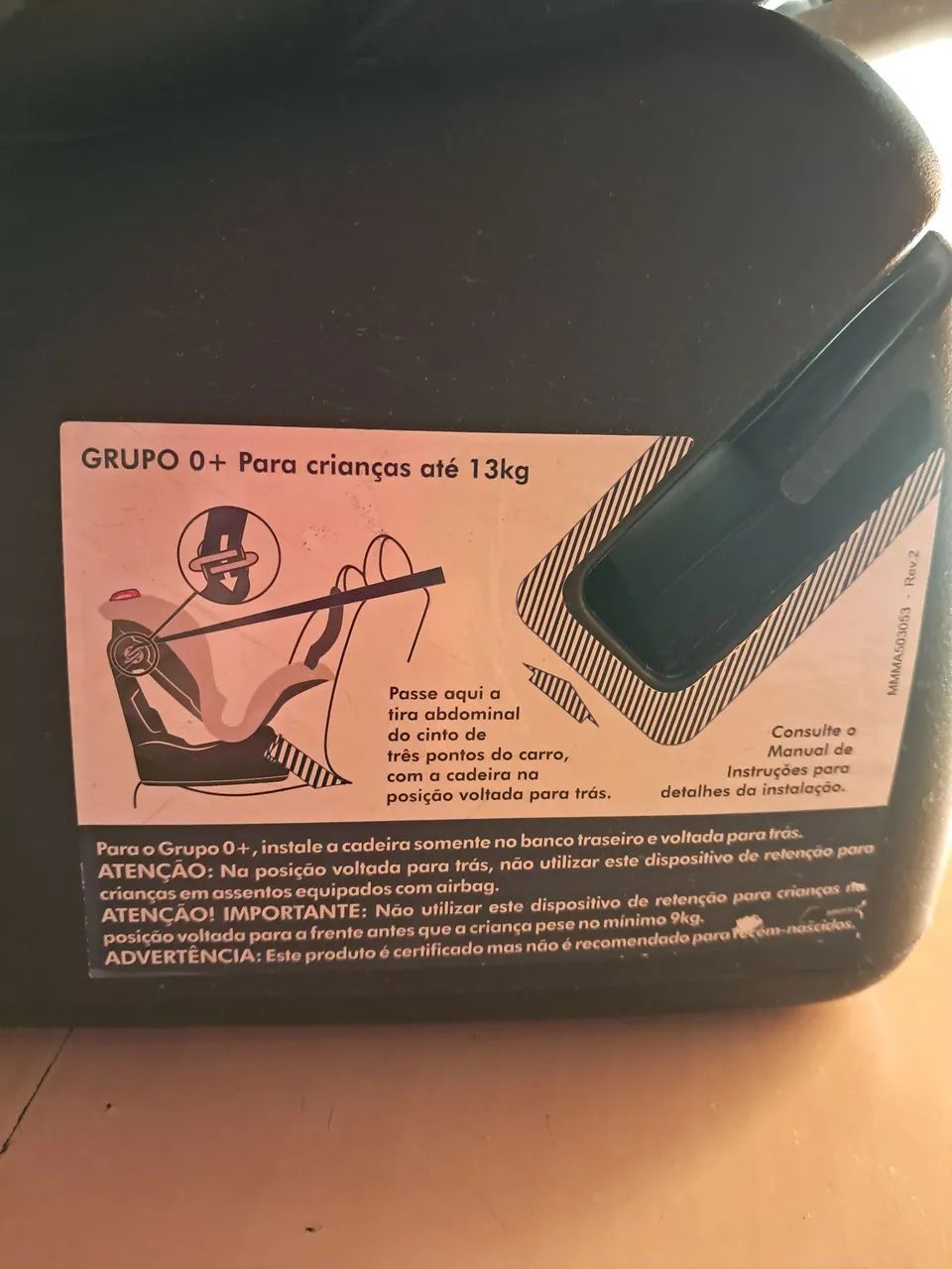 Cadeira para carro Burigotto pra crianças até 25 kg - Foto 3