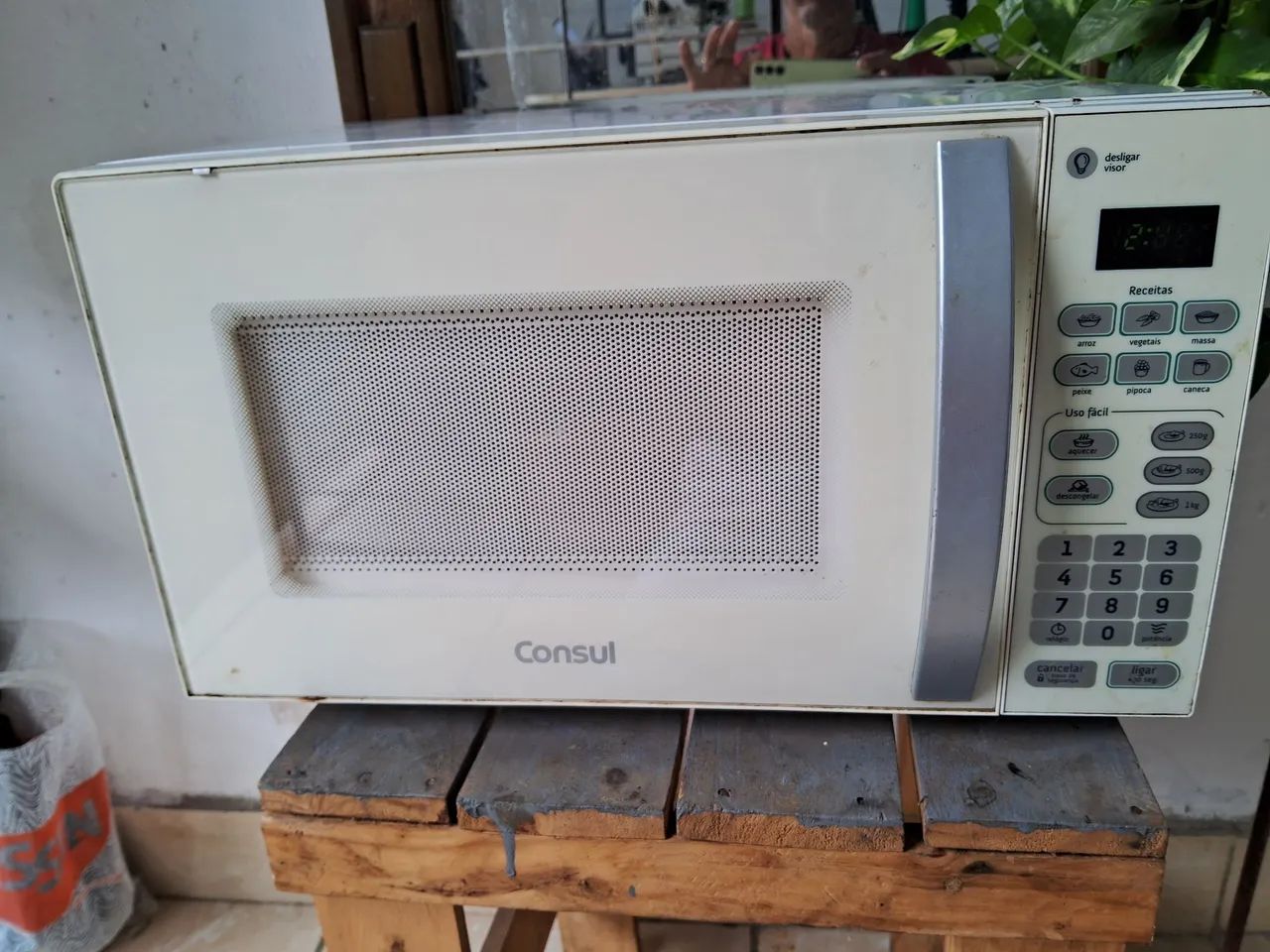 Microondas consul nao esquenta