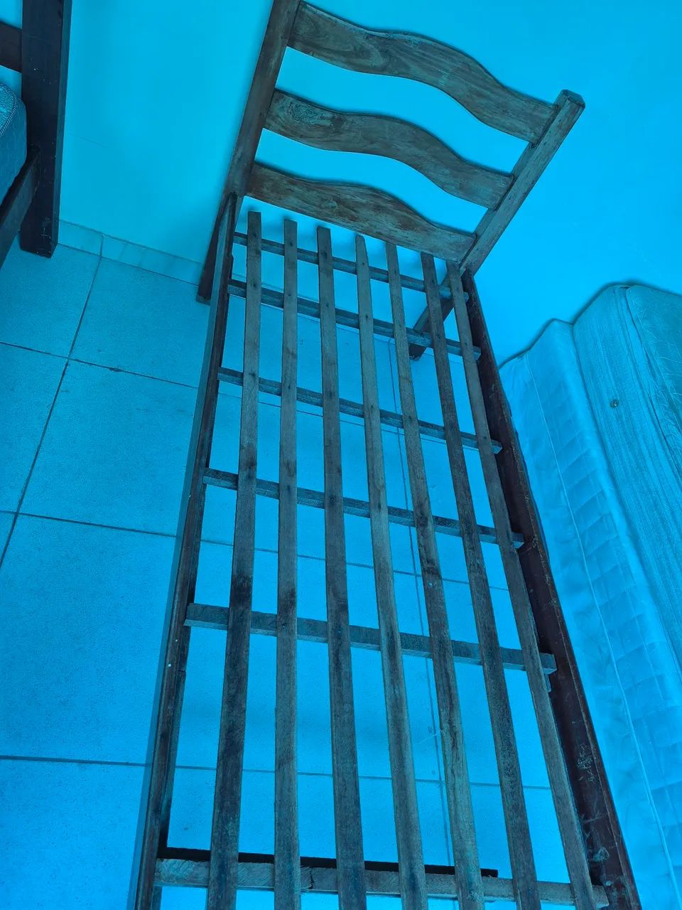 Cama solteiro madeira  - Foto 2